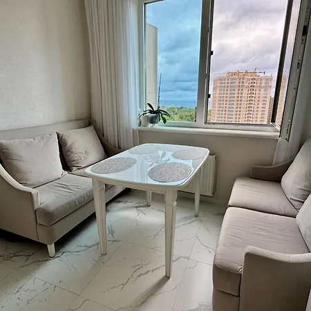 Apartment Аркадия ! 26 Жемчужина Вид Моря , Паркинг Odesa